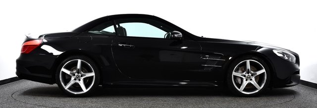 USED 2019 19 MERCEDES-BENZ SL 3.0 SL400 V6 AMG Line (Premium) Convertible 2dr Petrol G-Tronic+ Euro 6 (s/s) (367 ps) &pound;4k Extras | FMBSH | Pan Roof
