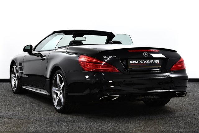 USED 2019 19 MERCEDES-BENZ SL 3.0 SL400 V6 AMG Line (Premium) Convertible 2dr Petrol G-Tronic+ Euro 6 (s/s) (367 ps) &pound;4k Extras | FMBSH | Pan Roof