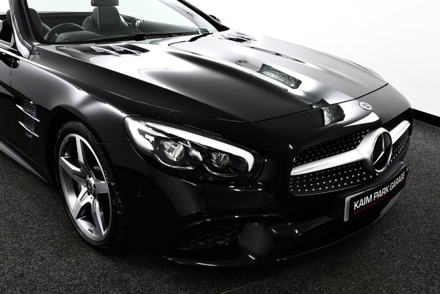 USED 2019 19 MERCEDES-BENZ SL 3.0 SL400 V6 AMG Line (Premium) Convertible 2dr Petrol G-Tronic+ Euro 6 (s/s) (367 ps) &pound;4k Extras | FMBSH | Pan Roof