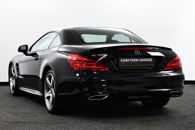USED 2019 19 MERCEDES-BENZ SL 3.0 SL400 V6 AMG Line (Premium) Convertible 2dr Petrol G-Tronic+ Euro 6 (s/s) (367 ps) &pound;4k Extras | FMBSH | Pan Roof