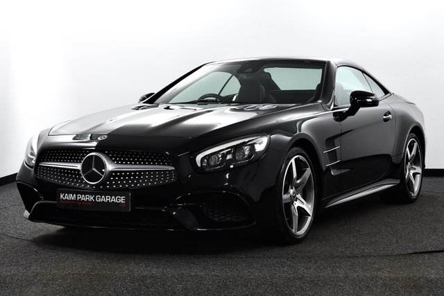 USED 2019 19 MERCEDES-BENZ SL 3.0 SL400 V6 AMG Line (Premium) Convertible 2dr Petrol G-Tronic+ Euro 6 (s/s) (367 ps) &pound;4k Extras | FMBSH | Pan Roof