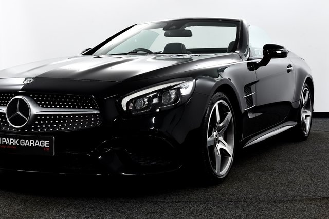 USED 2019 19 MERCEDES-BENZ SL 3.0 SL400 V6 AMG Line (Premium) Convertible 2dr Petrol G-Tronic+ Euro 6 (s/s) (367 ps) &pound;4k Extras | FMBSH | Pan Roof