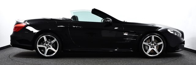 USED 2019 19 MERCEDES-BENZ SL 3.0 SL400 V6 AMG Line (Premium) Convertible 2dr Petrol G-Tronic+ Euro 6 (s/s) (367 ps) &pound;4k Extras | FMBSH | Pan Roof