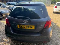 USED 2017 17 TOYOTA YARIS 1.33 Dual VVT-i Icon Hatchback 5dr Petrol Manual Euro 6 (99 ps) **FULL SERVICE HISTORY**SAT NAV
