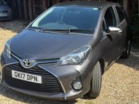 USED 2017 17 TOYOTA YARIS 1.33 Dual VVT-i Icon Hatchback 5dr Petrol Manual Euro 6 (99 ps) **FULL SERVICE HISTORY**SAT NAV