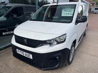 USED 2020 70 PEUGEOT PARTNER 1.5 BlueHDi 650 Professional Standard Panel Van 5dr Diesel Manual SWB Euro 6 (s/s) (75 bhp) 