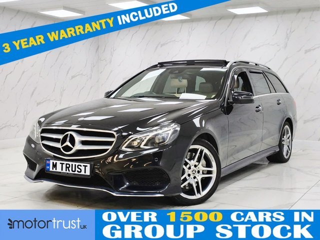 View our MERCEDES-BENZ E-CLASS