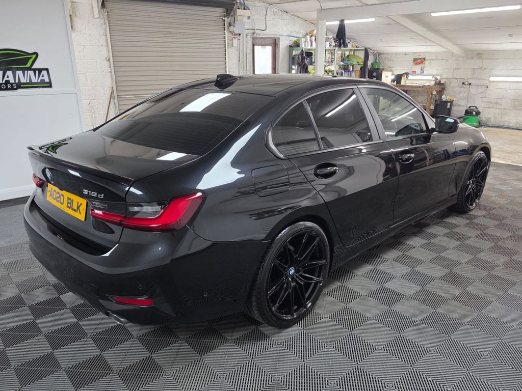 USED 2020 20 BMW 3 SERIES 2.0 318d SE Saloon 4dr Diesel Auto Euro 6 (s/s) (150 ps) BMW ConnectedDrive online services