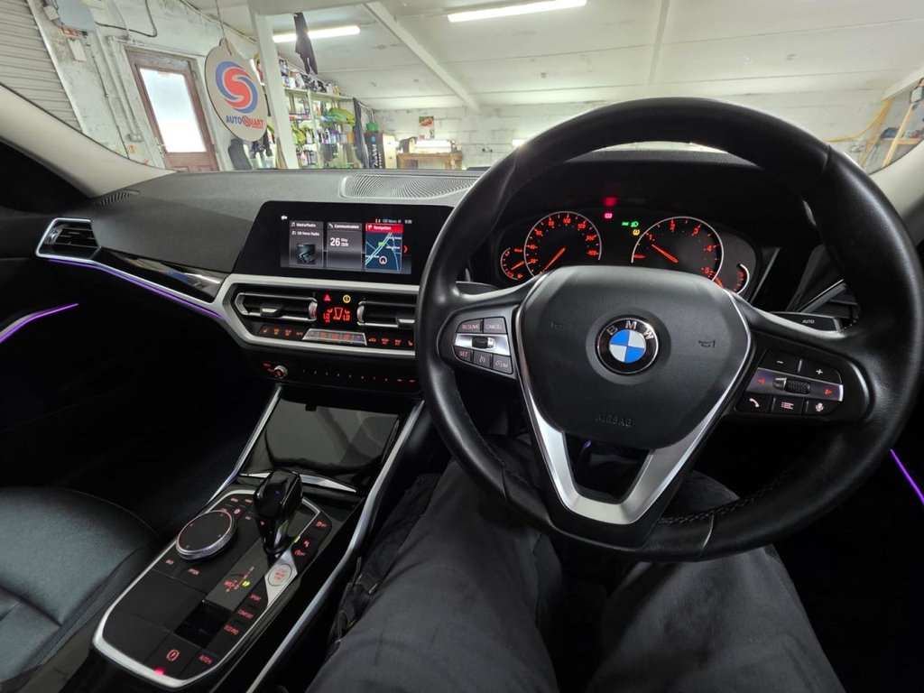 USED 2020 20 BMW 3 SERIES 2.0 318d SE Saloon 4dr Diesel Auto Euro 6 (s/s) (150 ps) BMW ConnectedDrive online services