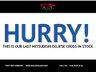 USED 2018 18 MITSUBISHI ECLIPSE CROSS 1.5T 4 SUV 5dr Petrol CVT 4WD Euro 6 (s/s) (163 ps) MOT UNTIL MARCH 2027