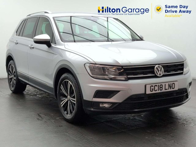 USED 2018 18 VOLKSWAGEN TIGUAN 1.4 Tiguan SE TSi 5dr CLICK+COLLECT / HOME DELIVERY