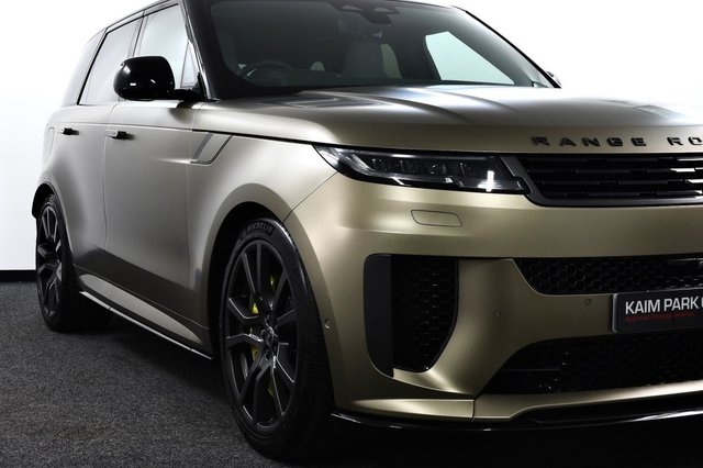 USED 2024 24 LAND ROVER RANGE ROVER SPORT 4.4 P635 V8 MHEV SV Edition One Carbon Bronze SUV 5dr Petrol Auto 4WD Euro 6 (s/s) (635 ps) &pound;25k Extras | Ceramics | 1 Off
