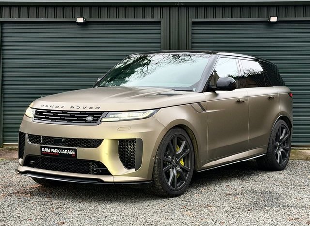 USED 2024 24 LAND ROVER RANGE ROVER SPORT 4.4 P635 V8 MHEV SV Edition One Carbon Bronze SUV 5dr Petrol Auto 4WD Euro 6 (s/s) (635 ps) &pound;25k Extras | Ceramics | 1 Off