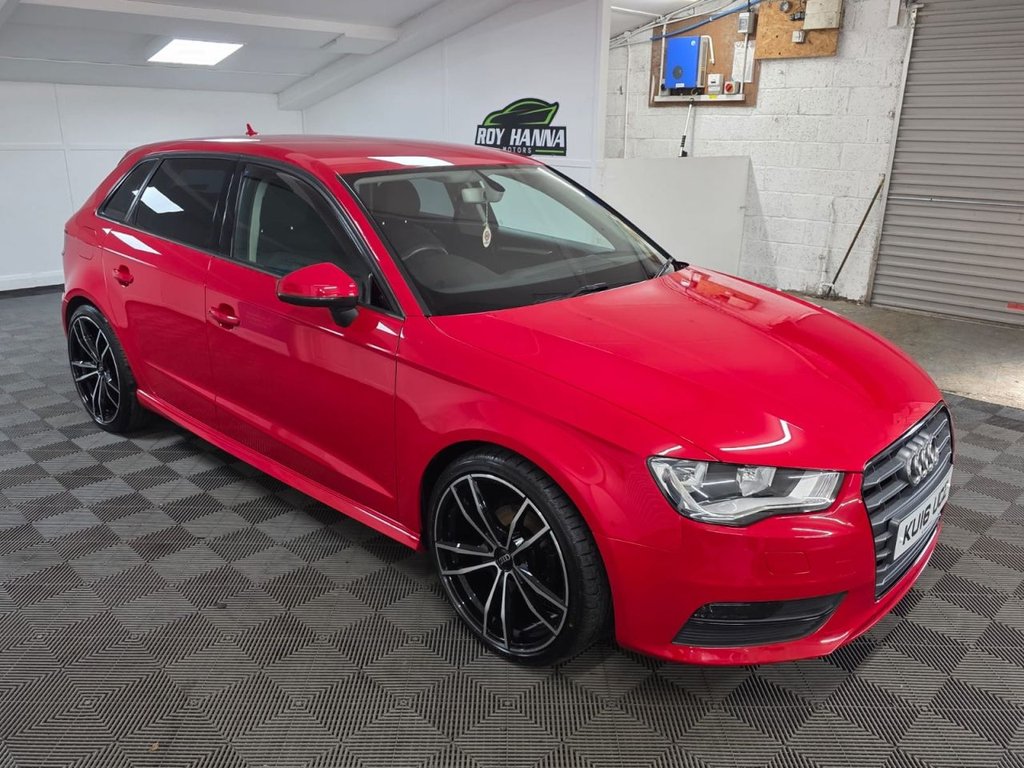 USED 2016 16 AUDI A3 1.6 TDI ultra SE Technik Sportback 5dr Diesel Manual Euro 6 (s/s) (110 ps) Rear Parking Sensors