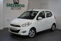 USED 2012 HYUNDAI I10 1.2 Active Hatchback 5dr Petrol Manual Euro 5 (85 bhp) +JAN 2027 MOT+TWO OWNERS+