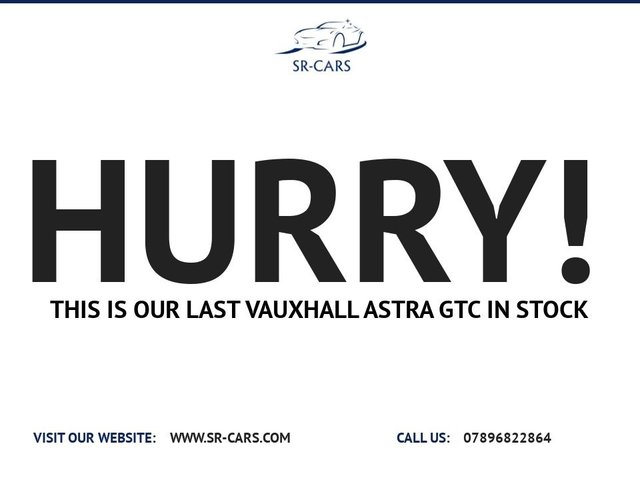 VAUXHALL ASTRA GTC at SR Cars