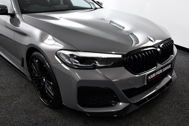 USED 2022 22 BMW 5 SERIES 2.0 520d MHT M Sport Saloon 4dr Diesel Hybrid Steptronic xDrive Euro 6 (s/s) (190 ps) &pound;7k Extras | MPro/Aero/20"s +