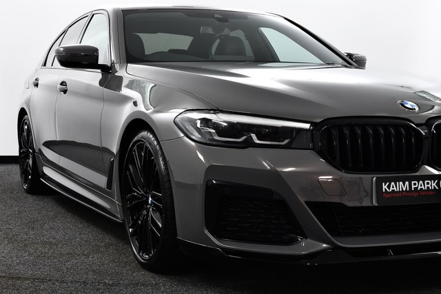 USED 2022 22 BMW 5 SERIES 2.0 520d MHT M Sport Saloon 4dr Diesel Hybrid Steptronic xDrive Euro 6 (s/s) (190 ps) &pound;7k Extras | MPro/Aero/20"s +