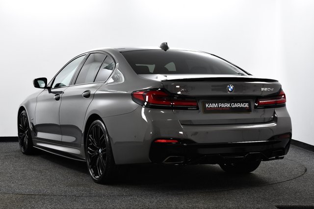 USED 2022 22 BMW 5 SERIES 2.0 520d MHT M Sport Saloon 4dr Diesel Hybrid Steptronic xDrive Euro 6 (s/s) (190 ps) &pound;7k Extras | MPro/Aero/20"s +