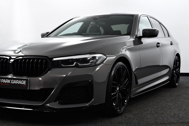 USED 2022 22 BMW 5 SERIES 2.0 520d MHT M Sport Saloon 4dr Diesel Hybrid Steptronic xDrive Euro 6 (s/s) (190 ps) &pound;7k Extras | MPro/Aero/20"s +