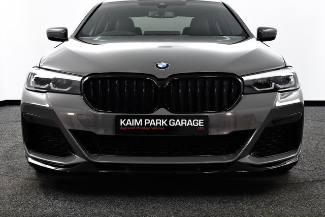 USED 2022 22 BMW 5 SERIES 2.0 520d MHT M Sport Saloon 4dr Diesel Hybrid Steptronic xDrive Euro 6 (s/s) (190 ps) &pound;7k Extras | MPro/Aero/20"s +