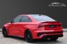 USED 2022 72 AUDI RS3 2.5 TFSI Carbon Black Saloon 4dr Petrol S Tronic quattro Euro 6 (s/s) (400 ps) TANGO RED+CARBON+2 OWNR+NAV