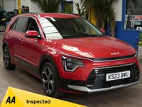 USED 2023 23 KIA NIRO 1.6h GDi 3 SUV 5dr Petrol Hybrid DCT Euro 6 (s/s) (139 bhp) SAT NAV HEATED PART LEATHER CRUISE CONTROL PARKING CAMERA 1 OWNER SERVICE HISTORY WARRANTY