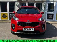 USED 2018 18 KIA SPORTAGE 1.6 T-GDi GT-Line SUV 5dr Petrol DCT AWD Euro 6 (174 bhp) Comprehensive Service History  |  Set of 2 Keys