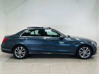 USED 2015 15 MERCEDES-BENZ C-CLASS 2.0 C200 Sport (Premium) Saloon 4dr Petrol 7G-Tronic+ Euro 6 (s/s) (184 ps) Tenorite Grey | Black Leather | Bluetooth | Panoramic Roof | Ambient Lighting | Cruise Control | ULEZ OK
