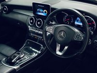 USED 2015 15 MERCEDES-BENZ C-CLASS 2.0 C200 Sport (Premium) Saloon 4dr Petrol 7G-Tronic+ Euro 6 (s/s) (184 ps) Tenorite Grey | Black Leather | Bluetooth | Panoramic Roof | Ambient Lighting | Cruise Control | ULEZ OK