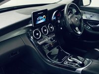 USED 2015 15 MERCEDES-BENZ C-CLASS 2.0 C200 Sport (Premium) Saloon 4dr Petrol 7G-Tronic+ Euro 6 (s/s) (184 ps) Tenorite Grey | Black Leather | Bluetooth | Panoramic Roof | Ambient Lighting | Cruise Control | ULEZ OK