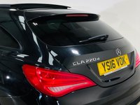 USED 2016 16 MERCEDES-BENZ CLA 2.1 CLA220d AMG Sport Shooting Brake 5dr Diesel 7G-DCT Euro 6 (s/s) (177 ps) Cosmos Black | Alcantara Interior |  Glass Panoramic Roof | AMG Wheels | Sat Nav | Night Pack | Privacy Glass | ULEZ OK