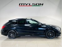 USED 2016 16 MERCEDES-BENZ CLA 2.1 CLA220d AMG Sport Shooting Brake 5dr Diesel 7G-DCT Euro 6 (s/s) (177 ps) Cosmos Black | Alcantara Interior |  Glass Panoramic Roof | AMG Wheels | Sat Nav | Night Pack | Privacy Glass | ULEZ OK