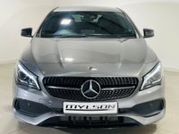 USED 2017 67 MERCEDES-BENZ CLA 2.1 CLA200d AMG Line Coupe 4dr Diesel 7G-DCT Euro 6 (s/s) (136 ps) Mountain Grey | Black Alcantara Interior | Ambient Lighting | Apple CarPlay | Night Pack | Sat Nav | ULEZ OK