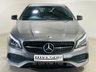USED 2017 67 MERCEDES-BENZ CLA 2.1 CLA200d AMG Line Coupe 4dr Diesel 7G-DCT Euro 6 (s/s) (136 ps) Mountain Grey | Black Alcantara Interior | Ambient Lighting | Apple CarPlay | Night Pack | Sat Nav | ULEZ OK
