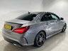 USED 2017 67 MERCEDES-BENZ CLA 2.1 CLA200d AMG Line Coupe 4dr Diesel 7G-DCT Euro 6 (s/s) (136 ps) Mountain Grey | Black Alcantara Interior | Ambient Lighting | Apple CarPlay | Night Pack | Sat Nav | ULEZ OK