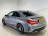 USED 2017 67 MERCEDES-BENZ CLA 2.1 CLA200d AMG Line Coupe 4dr Diesel 7G-DCT Euro 6 (s/s) (136 ps) Mountain Grey | Black Alcantara Interior | Ambient Lighting | Apple CarPlay | Night Pack | Sat Nav | ULEZ OK