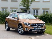 USED 2018 67 MERCEDES-BENZ GLA 1.6 GLA200 Sport (Premium Plus) Euro 6 (s/s) 5dr FSH PANROOF CREAM LEATHER
