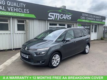 2014 CITROEN GRAND C4 PICASSO 1.6 e-HDi Airdream Exclusive+ MPV 5dr Diesel ETG6 Euro 5 (s/s) (115 ps) &pound;7500.00