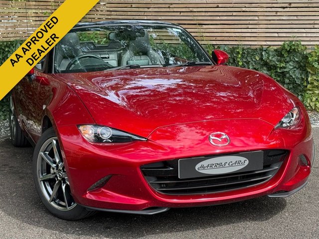 View our Mazda MX-5 2.0 SKYACTIV-G Sport Tech Convertible 2dr Petrol Manual Euro 6 (s/s) (184 ps)