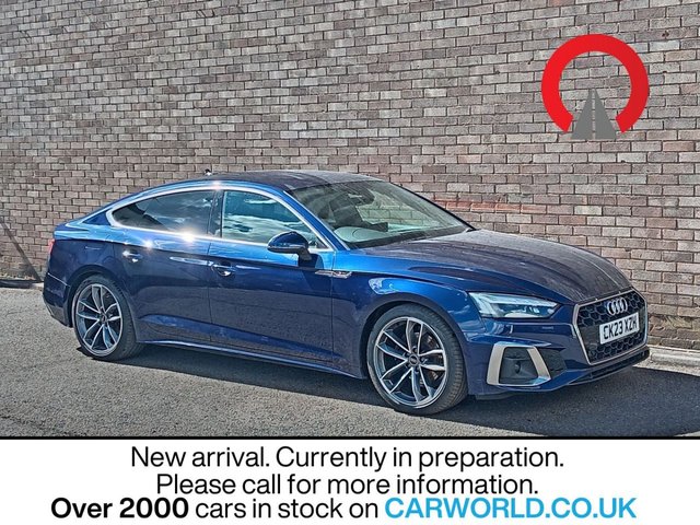 View our Audi A5 2.0 TDI 35 S line Sportback 5dr Diesel S Tronic Euro 6 (s/s) (163 ps)