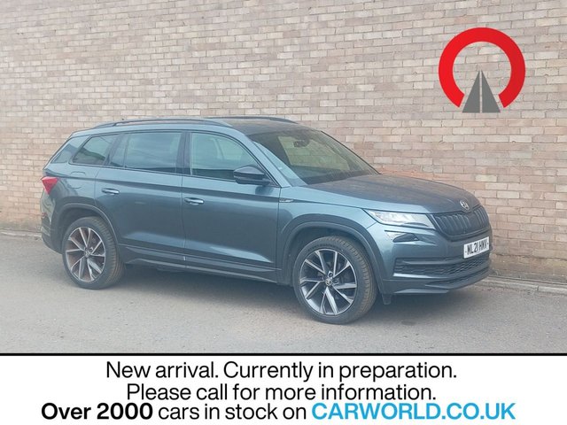 View our Skoda Kodiaq 1.5 TSI ACT SportLine SUV 5dr Petrol DSG Euro 6 (s/s) (7 Seat) (150 ps)
