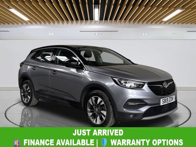 View our Vauxhall Grandland X 1.5 Turbo D BlueInjection Sport Nav SUV 5dr Diesel Manual Euro 6 (s/s) (130 ps)