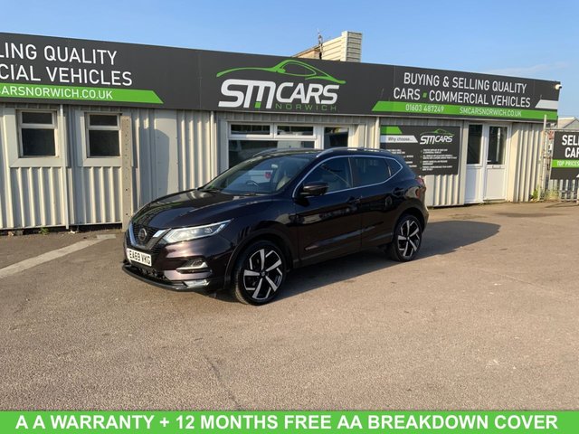 View our Nissan Qashqai 1.3 DIG-T Tekna SUV 5dr Petrol Manual Euro 6 (s/s) (140 ps)
