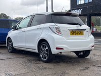 USED 2014 64 TOYOTA YARIS 1.33 Dual VVT-i Trend Hatchback 5dr Petrol Manual Euro 5 (99 ps) SAT NAV + HD CAMERA + FSH + AC + LOW INSURANCE + CRUISE