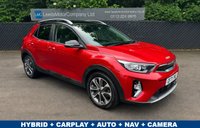 USED 2021 71 KIA STONIC 1.0 T-GDi MHEV Connect SUV 5dr Petrol Hybrid DCT Euro 6 (s/s) (118 bhp) NAVIGATION + CRUISE + CAMERA + CARPLAY + DAB
