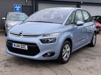 USED 2014 14 CITROEN C4 PICASSO 1.6 e-HDi Airdream VTR+ MPV 5dr Diesel Manual Euro 5 (s/s) (115 ps) SATNAV - REAR SENSORS - CRUISE - LOW TAX - BLUETOOTH - LOW MILEAGE