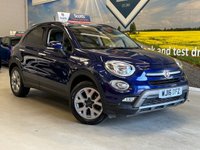 USED 2016 16 FIAT 500X 1.4 MultiAir Cross SUV 5dr Petrol Manual Euro 6 in Blue +REAR SENSORS+PRIV GLASS+USB POINT+