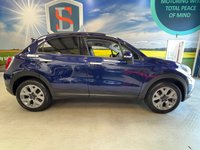 USED 2016 16 FIAT 500X 1.4 MultiAir Cross SUV 5dr Petrol Manual Euro 6 in Blue +REAR SENSORS+PRIV GLASS+USB POINT+