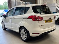 USED 2017 17 FORD B-MAX 1.5 TDCi Titanium Navigator MPV 5 Door Diesel Manual White Euro 6  8 SERVICES+AUTO LIGHTS+JUNE 27 MOT